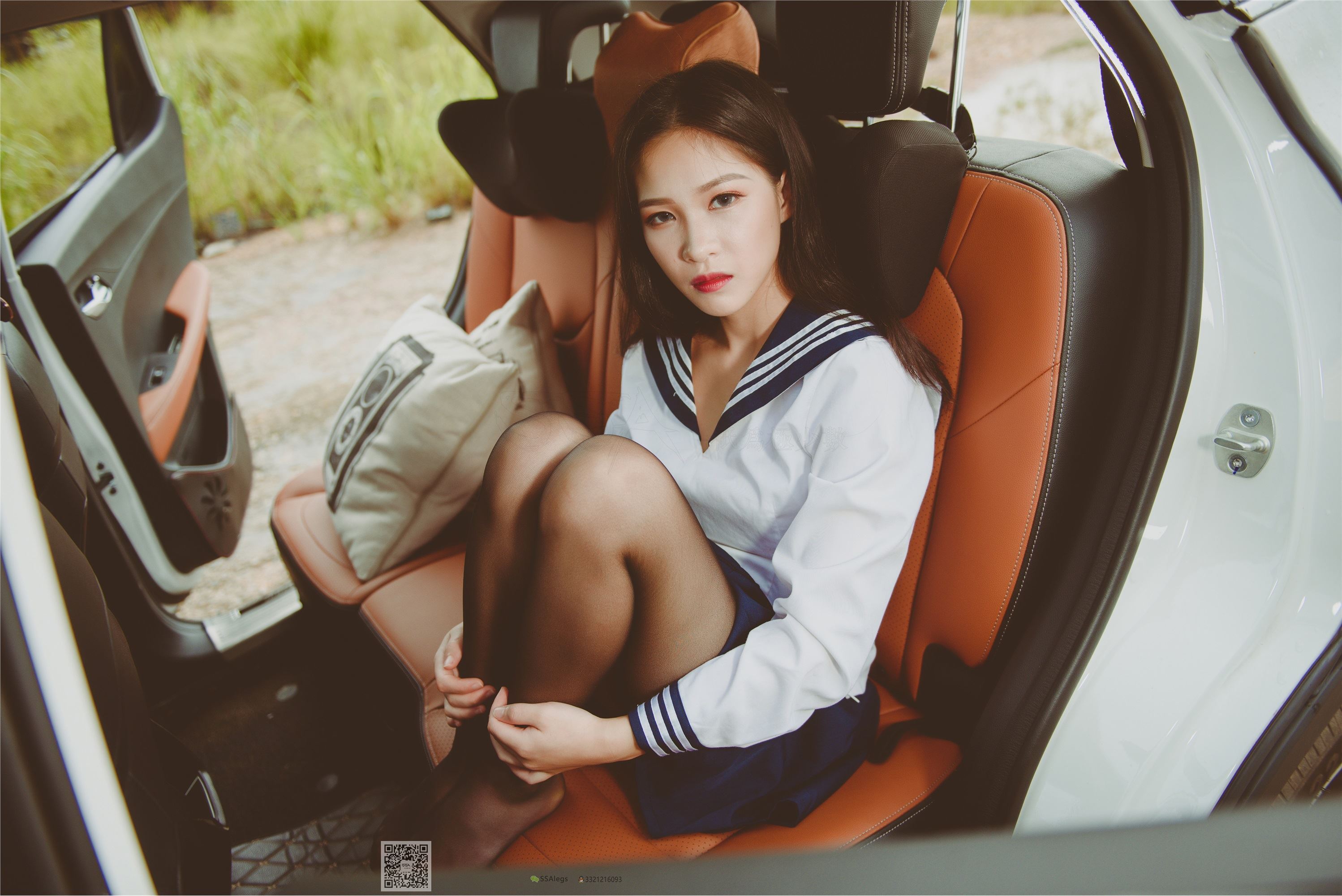 SSA丝社 NO.017 佳佳 小丝妹佳佳练车记